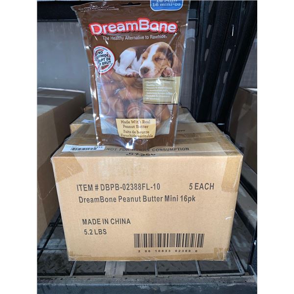 CASE LOT - Dream bone peanut butter