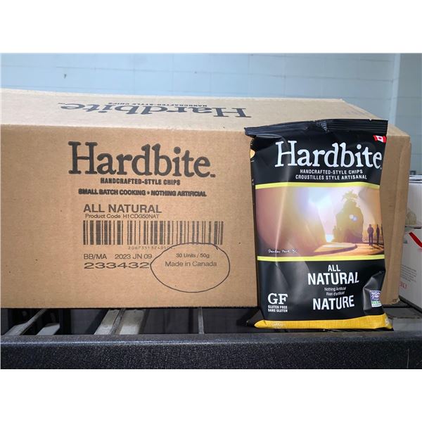 CASE LOT - Hardbite all natural 30 x 50g