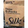 Image 2 : CASE LOT - Silk almond milk 3 x 6 x 236ml