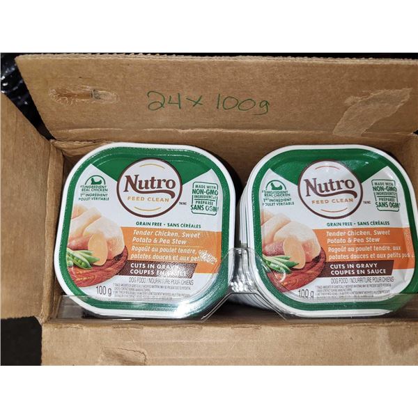 Nutro Tender Chicken, Sweet Potato & Pea Stew Dog Food 24x100g