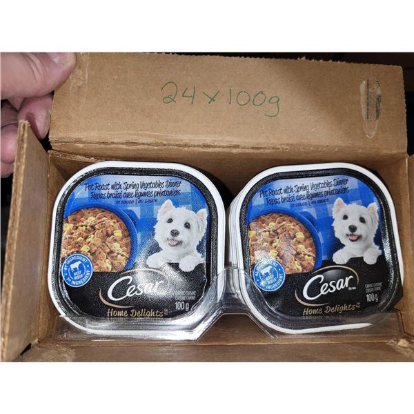 Cesar Pot Roast w/ Spring Veggies Dinner Dog Food 24 x 100g