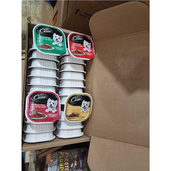 Cesar Assorted Flavor Wet Dog Food - 24x100g