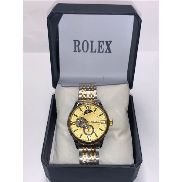 NEW Mens Perpetual Rolex wrist Watch - NO CERTIFICATE OR PAPERWORK AS IS