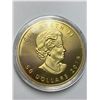 Image 2 : Canada .9999 Fine one Troy Ounce $5.00 Gold - COPY