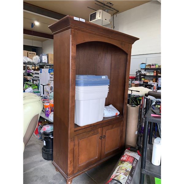 2 Drawer wooden hutch 50 x 20 x 79