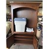 Image 3 : 2 Drawer wooden hutch 50 x 20 x 79