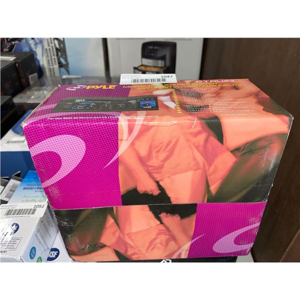 Pyle mini 2 x 40w stereo power amplifier PTAU23