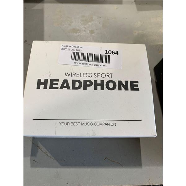 Wireless sport headphone