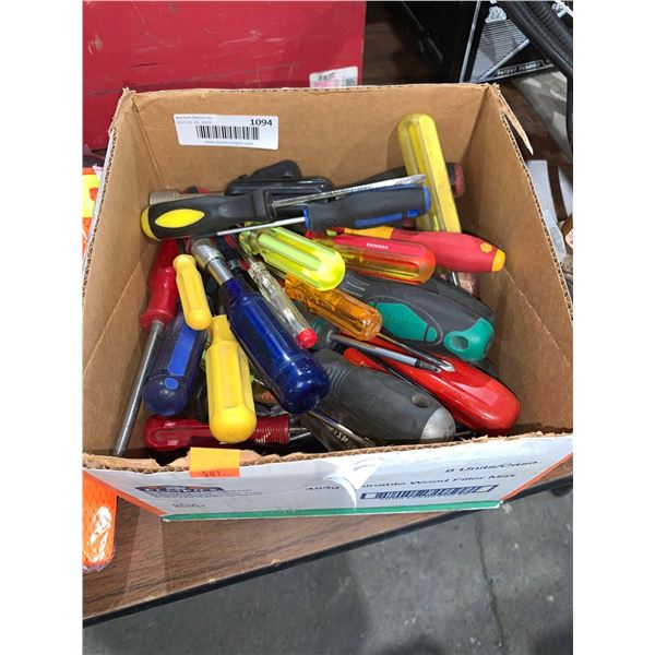 Box of assorted Tools