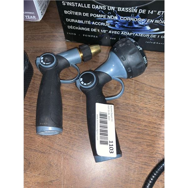 Lot of 2 garden sprayers