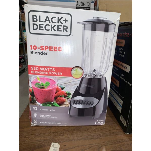 Black and decker 10 speed blender