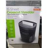 Image 1 : Royal 15 sheet crosscut shredder