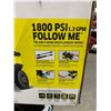 Image 2 : Karcher 1800 psi 4 wheeled electric pressure washer