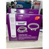 Image 1 : 6' stainless steel washer fill hose 2 pack