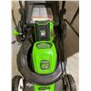 Image 2 : Greenworks 80V Battery Powered Cordless Lawnmower with 2 Batteries and Charger