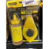 Image 2 : Stanley Layout Set, 50' Chalk Line Lot of 3