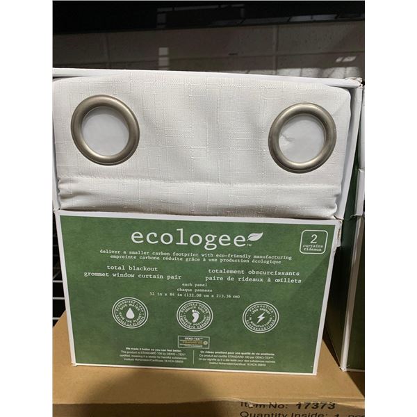 Ecologee Total blackout grommet window curtain 2 pack