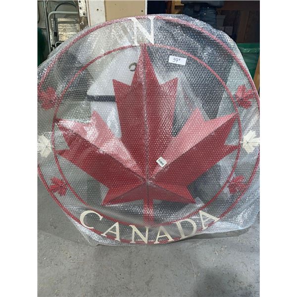 Koopers Canada 39" Metal Sign- Yard Art