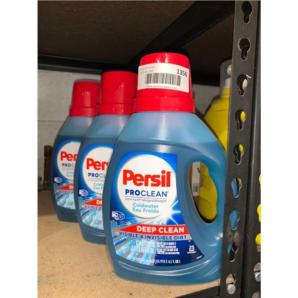 Persil ProClean Deep Clean Coldwater Liquid Laundry Detergent (3X1.18L)