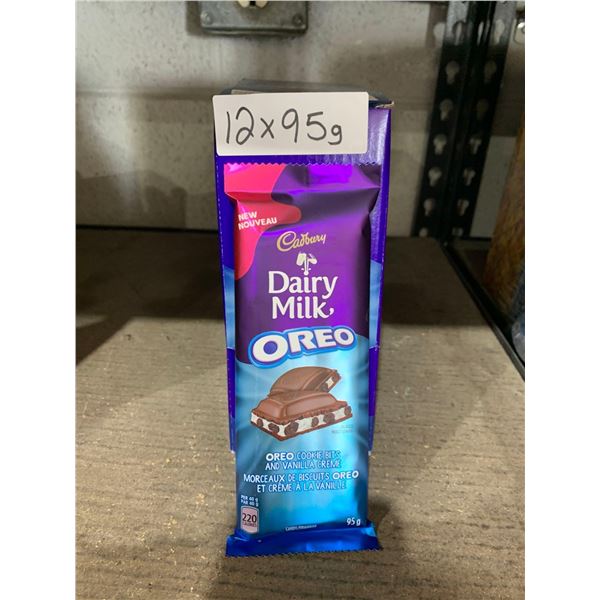 Cadbury Dairy Milk Oreo Candy Bars 12x95g