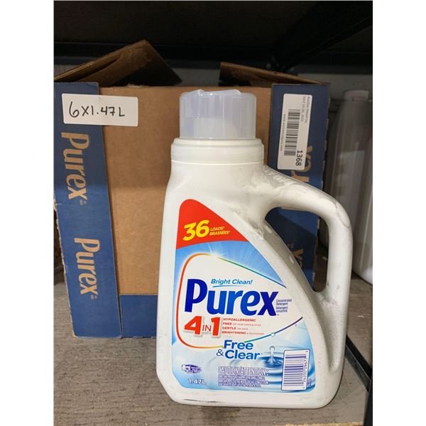 Purex 4 in 1 Liquid Laundry Detergent (6x1.47L)