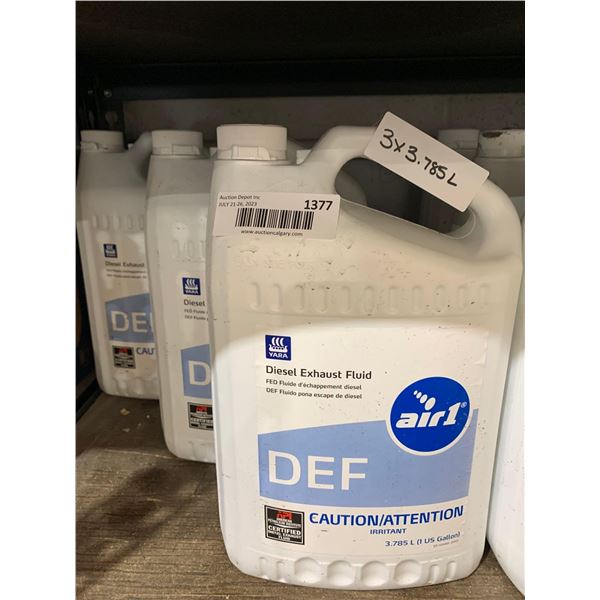 Air1 Diesel Exhaust Fluid 3x3.785L