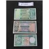 Image 1 : (3) Hong Kong $10 Paper Bills 1980 + 1986