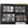 Image 1 : Canada Uncirculated Coin Sets 1991, 1992, 1993, 1999 Sealed