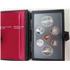 Image 2 : 1984 Canada Uncirculated Double Struck Coin Set with Both Nickel 