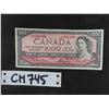 Image 1 : 1954 Canada $1000 Paper Bill