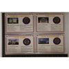 Image 2 : 4 US STATE QUARTER AND STAMPS SETS: 2000 NEW