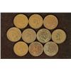 Image 1 : 10 ASSORTED INDIAN HEAD CENTS: 1900-1907 MAY NOT