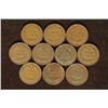Image 3 : 10 ASSORTED INDIAN HEAD CENTS: 1900-1907 MAY NOT