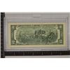 Image 2 : 2003-A US $2 FRN WITH KANSAS OVERLAY CRISP UNC IN