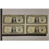 Image 1 : 4-1935 US $1 SILVER CERTIFICATES (STAR NOTES)