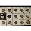 Image 1 : 15 JEFFERSON WAR NICKELS 35% SILVER 5 OF EACH