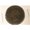 Image 1 : 1866 STATES OF JERSEY 1/13TH OF A SHILLING COIN.