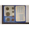 Image 2 : 1978 NEW ZEALAND 7 COIN UNC SOUVENIR SET IN BLUE