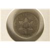 Image 1 : 1852 US THREE CENT "SILVER" WITH SCRATCHES