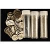 Image 1 : 3 SOLID DATE ROLLS OF JEFFERSON NICKELS 1954-D