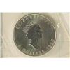 Image 2 : 1990 CANADA SILVER $5 MAPLE LEAF. BRILLIANT UNC
