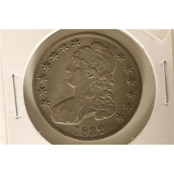 1832 CAPPED BUST HALF DOLLAR (VERY FINE) WATCH