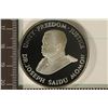 Image 2 : 1987 SIERRA LEONE SILVER PF 10 LEONES .841 OZ. ASW