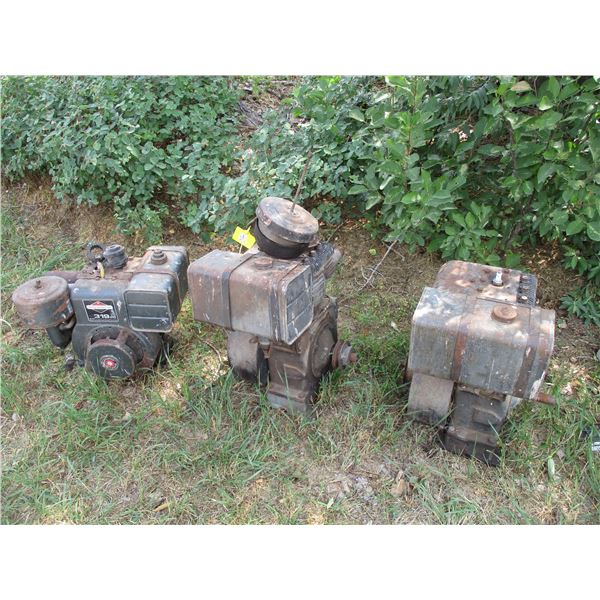 (3) Small Used Motors (One was running)