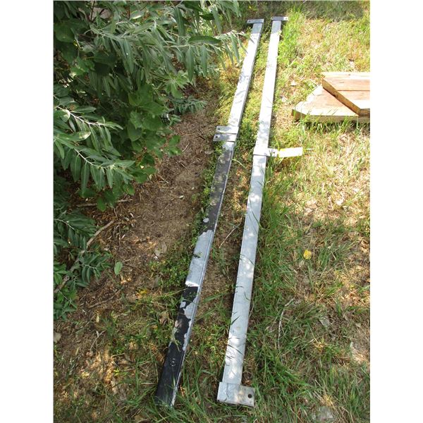 (2) Pieces of Barn Door Railing