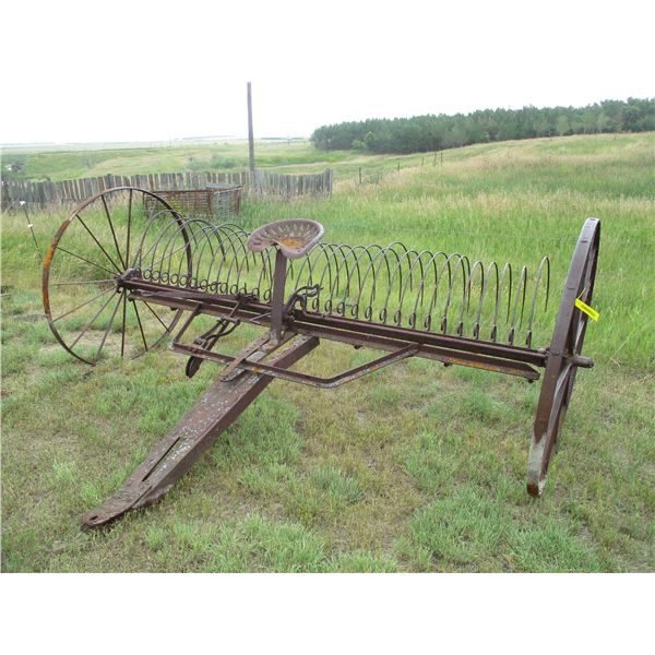 Tractor Pulled Bunch Rake