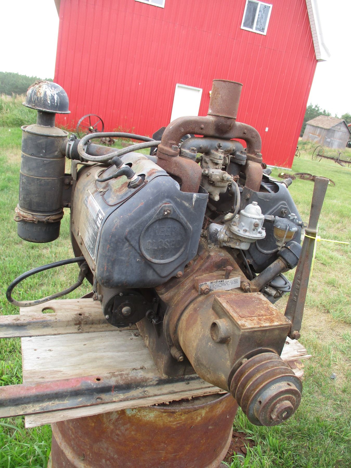 Wisconsin Engine Model As Wisconsin Air Cooled Engine Model # VE4