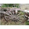 Image 4 : Vintage 4 Wheel Wooden Wagon