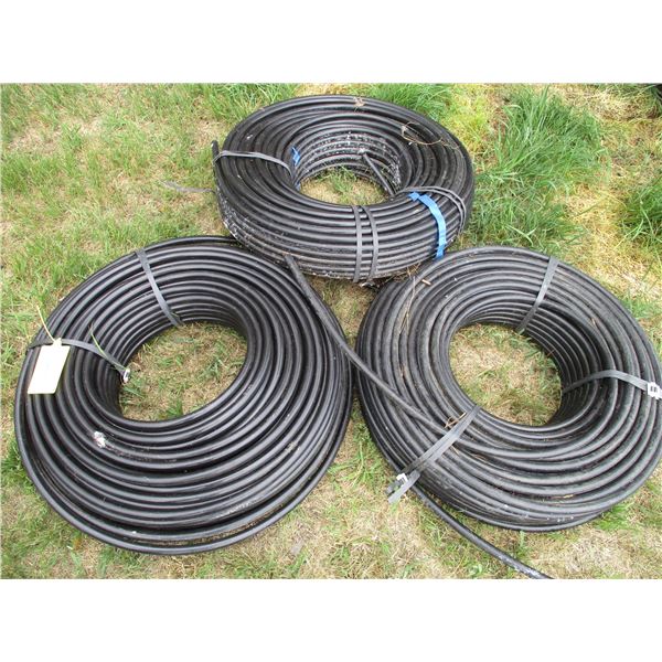 (3x Bid Price) 1/2" Poly Tube (400' Rolls) - New, Never Used