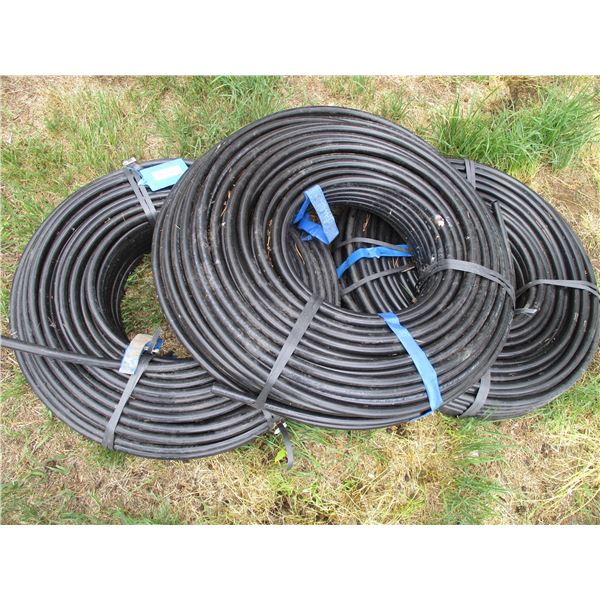 (3x Bid Price) 1/2" Poly Tube (400' Rolls) - New, Never Used